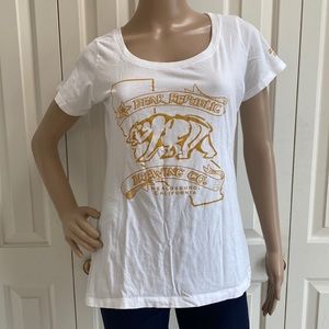 Bear Republic Brewing Co Womens L White Tee Shirt.